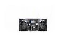 Bush Mini System with iPod Dock and 5 CD Trays - Black